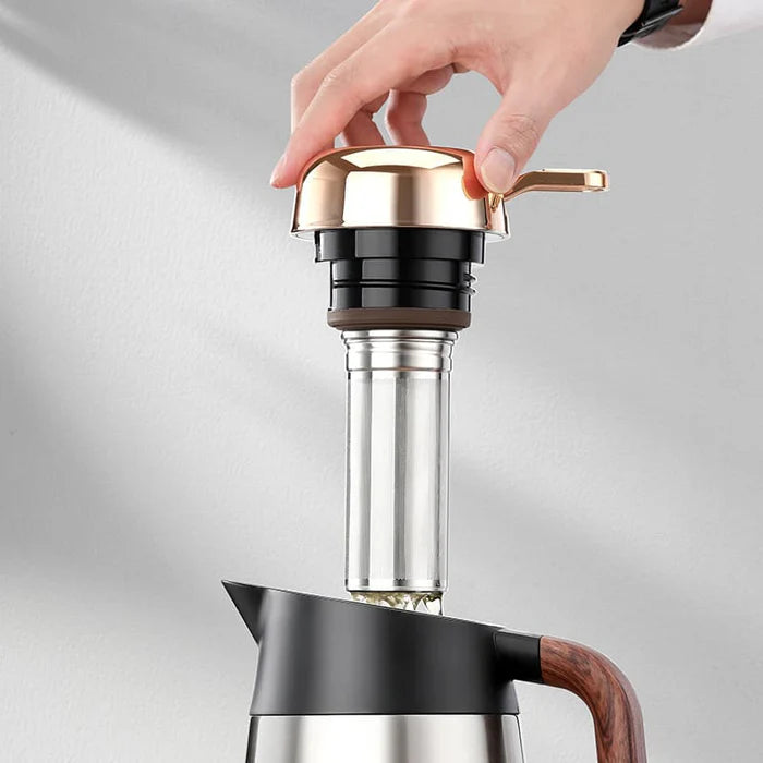 Garrafa Térmica Café Chá Inox 1.6L - Casa Stony