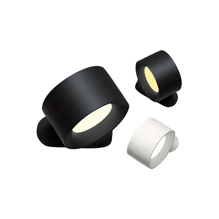 Arandela de Parede Interna LED Bifocal Sem Fio - 2 Unidades