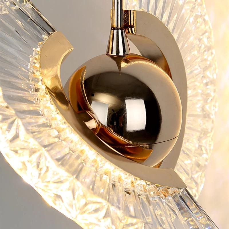 Luminária Lustre Pendente LED Nórdica Luxo
