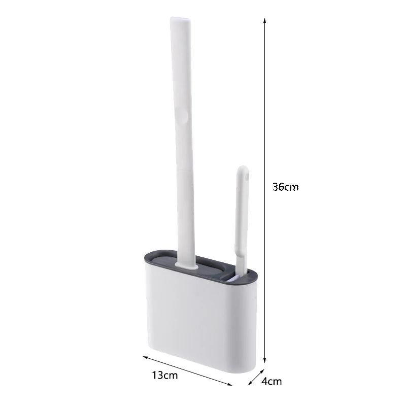 Escova de Silicone para Vaso Sanitário