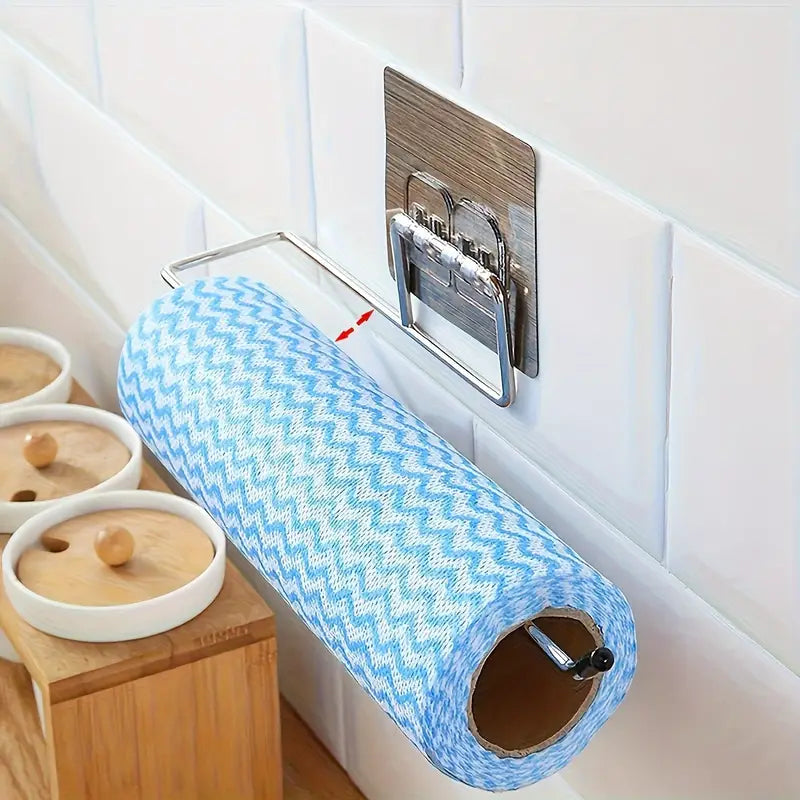 Suporte para Toalhas e Papel de Aço Inoxidável