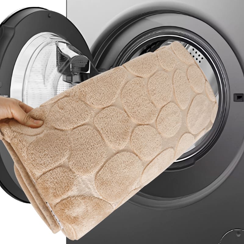 Tapete para Banheiro Antiderrapante Absorvente Canto em L