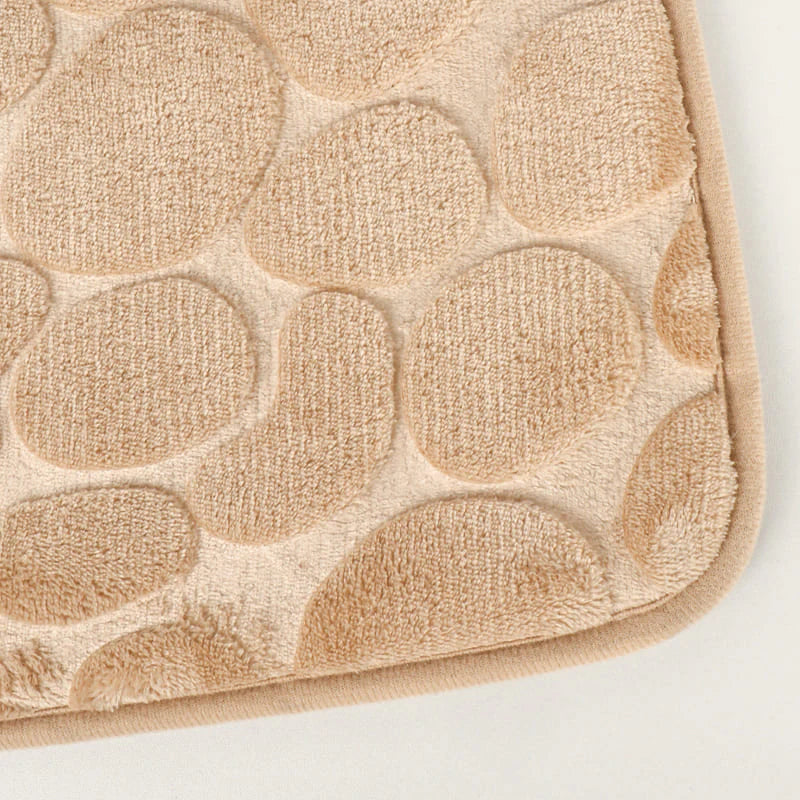 Tapete para Banheiro Antiderrapante Absorvente Canto em L