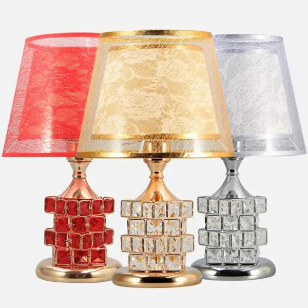 Abajur de Cristal Moderno