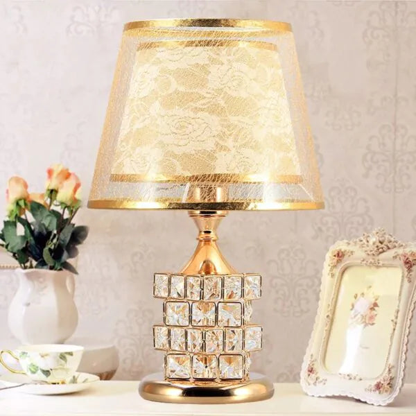 Abajur de Cristal Moderno