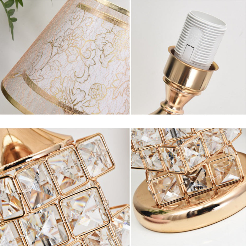 Abajur de Cristal Moderno