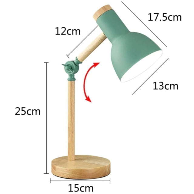 Luminária de Mesa Led para Leitura Articulada