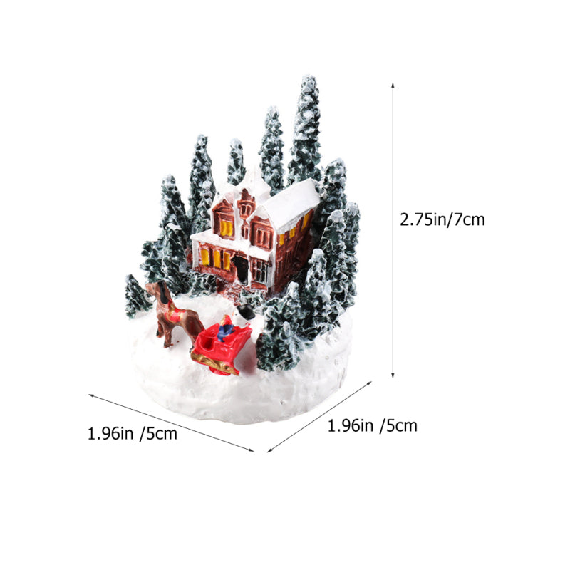 Aldeia de Natal Luminosa Decorativa - Casa Stony