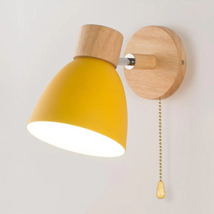 Arandela de Parede em Led Wooden
