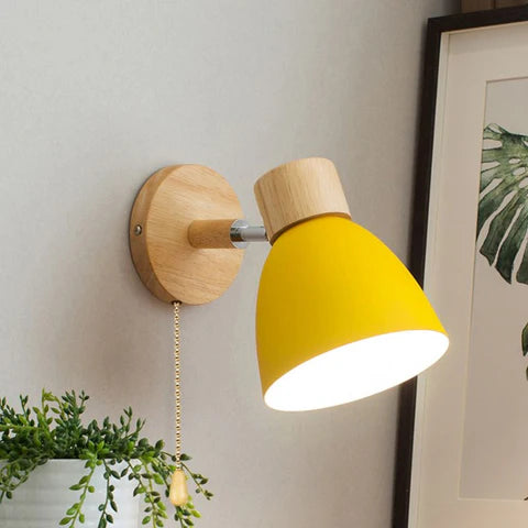 Arandela de Parede em Led Wooden