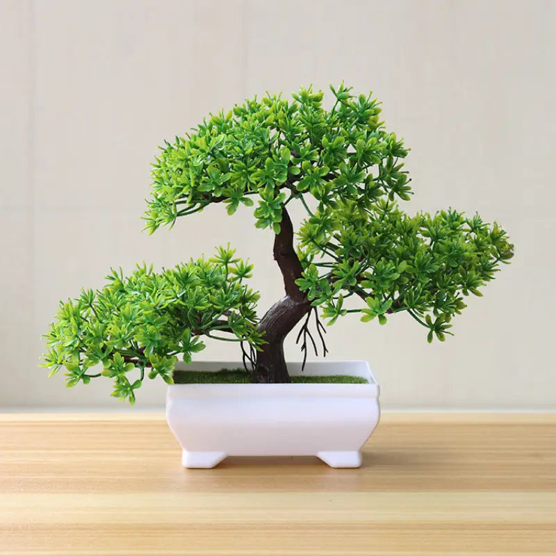 Bonsai Artificial Arvore com Flores em Seda