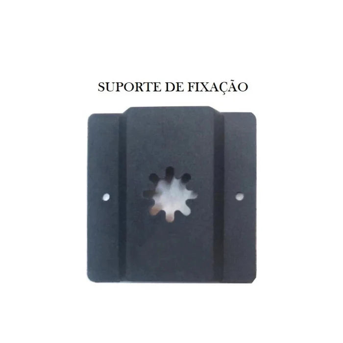 Espelho Orgânico Grande com Moldura em Alumínio