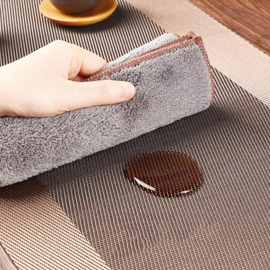 Jogo Americano para Mesa Posta em PVC Metalizado