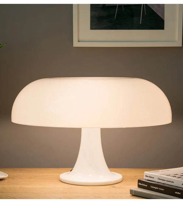 Luminária de Mesa Led Cogumelo Branco