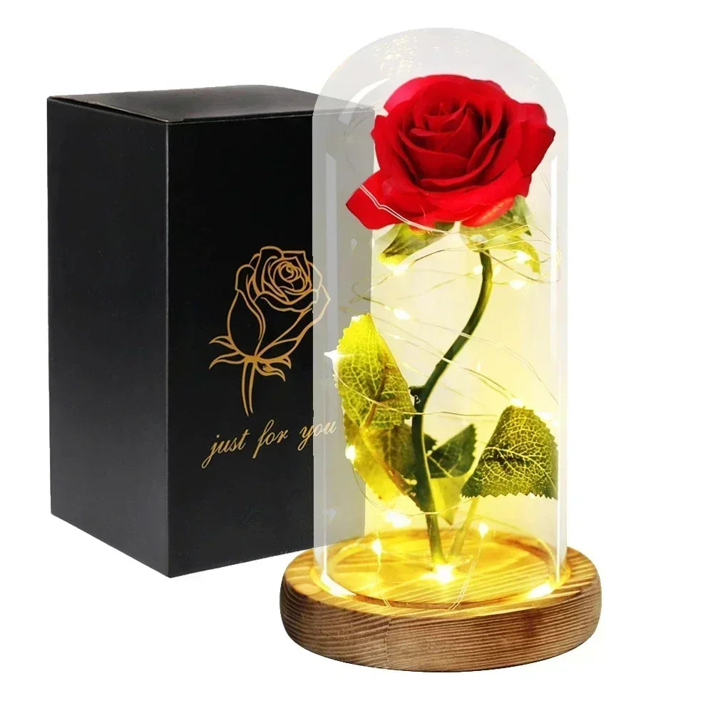 Luminária de Mesa Led Flor Eterna
