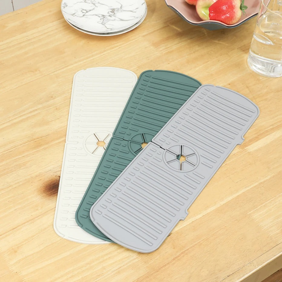 Tapete Protetor de Torneira Absorvente de Silicone