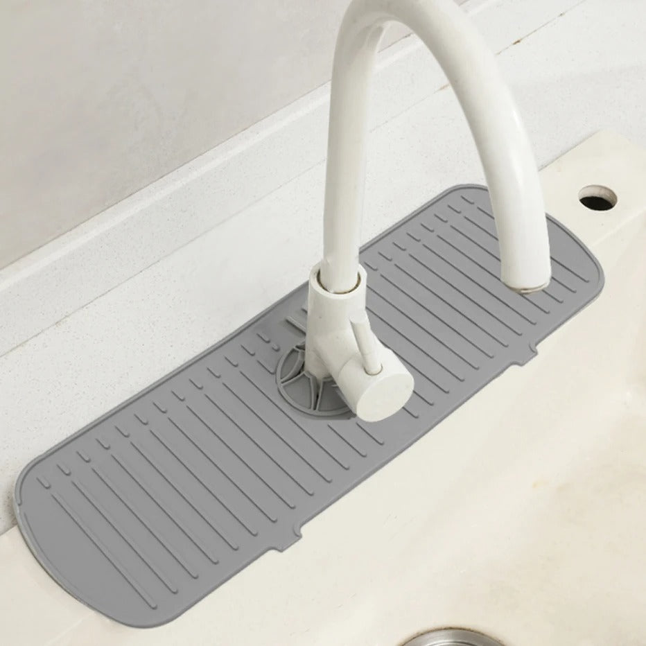 Tapete Protetor de Torneira Absorvente de Silicone