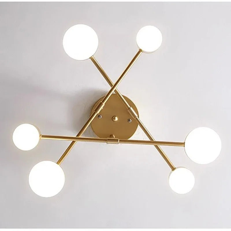Lustre Luminária de Teto Led Triplo