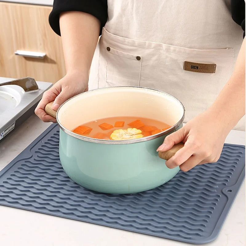 Tapete Escorredor de Louça em Silicone - Casa Stony