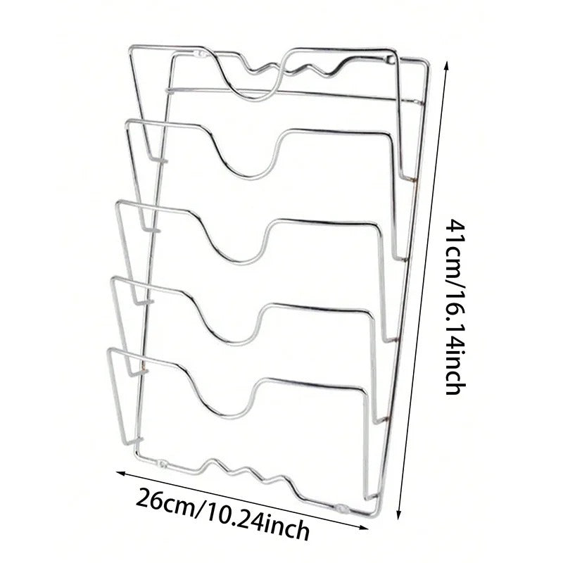 Organizador de Utensílios para Cozinha 5 Espaços - Casa Stony
