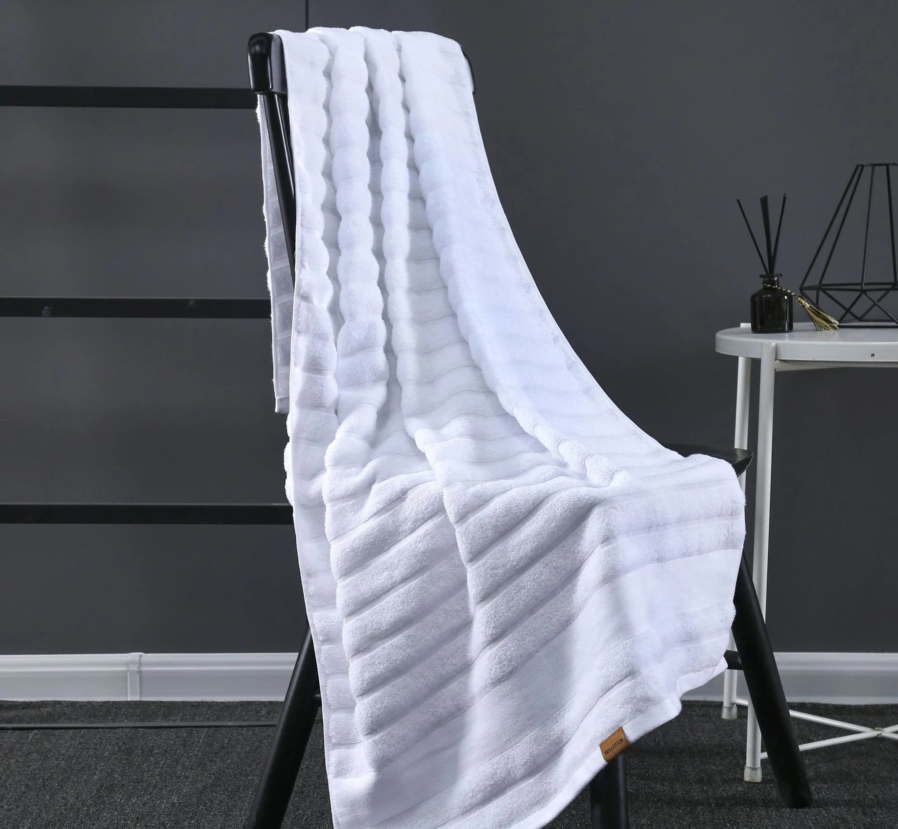 Toalha de Banho de Alta Absorção 100% Algodão