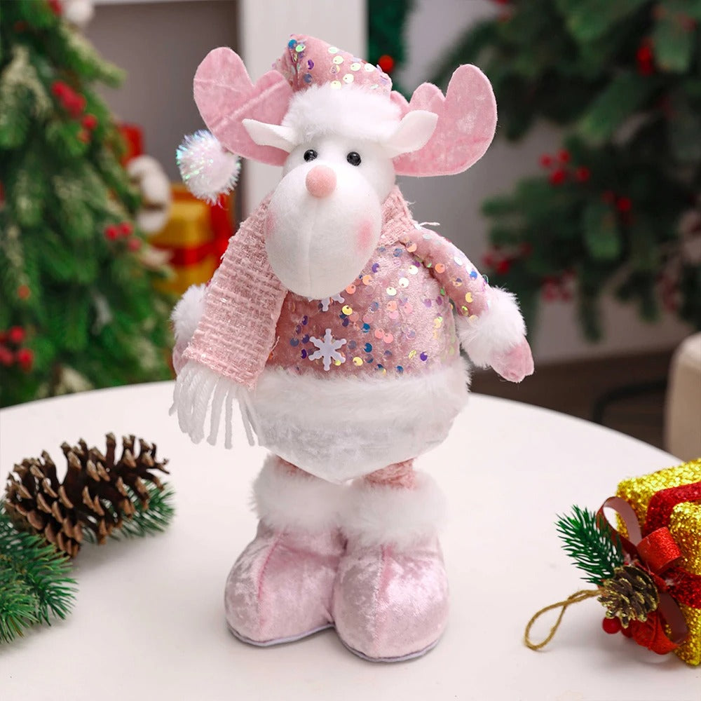 Bonecos de Pelúcia Decoração de Natal