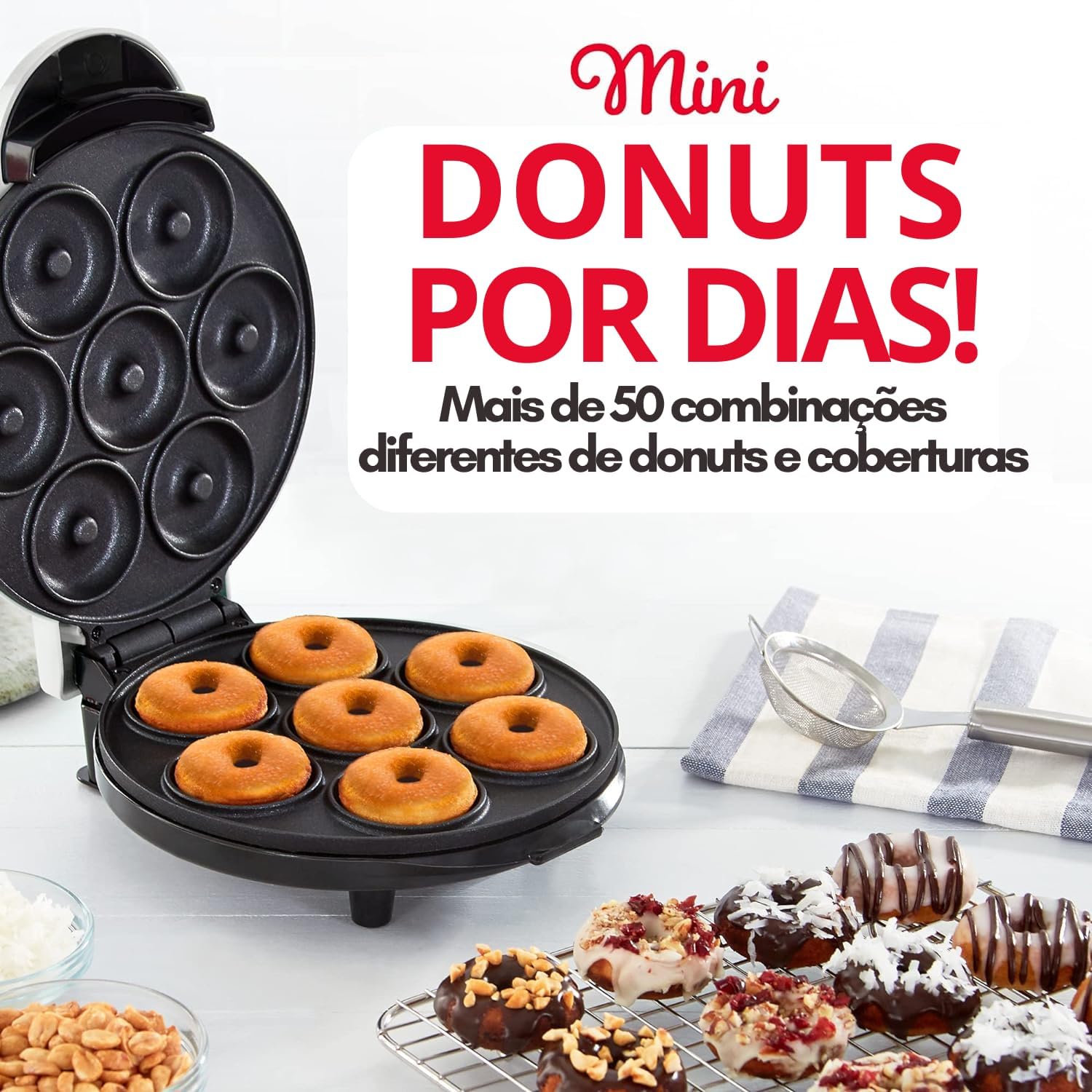 Máquina de Donut Elétrica