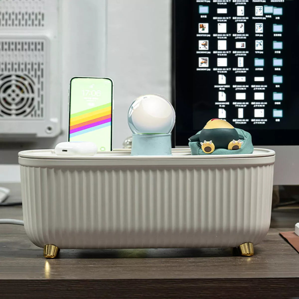 Organizador de Extensão Filtro de Linha