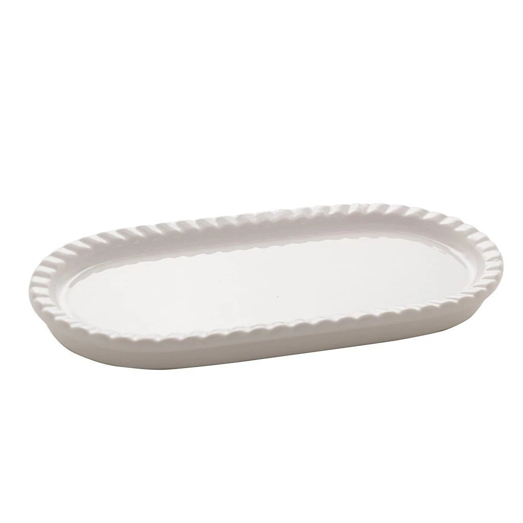 Kit Banheiro Lavabo de Cerâmica - Porta Sabonete Líquido e Porta Objetos