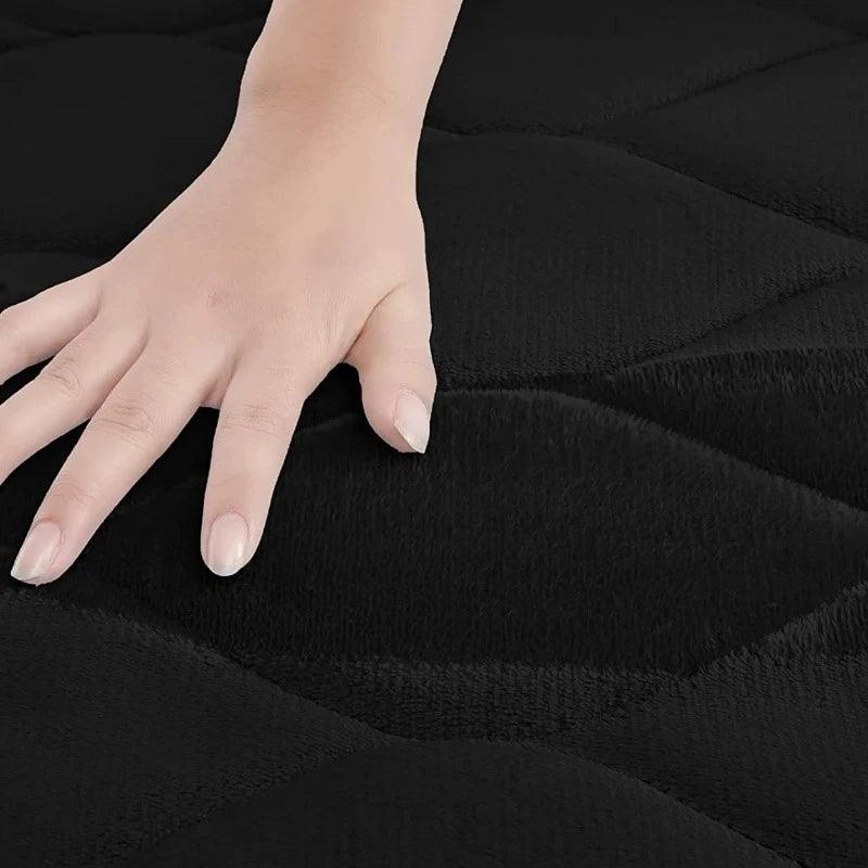Tapete para Banheiro Absorvente Coral Lavável