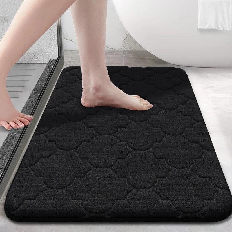 Tapete para Banheiro Absorvente Coral Lavável