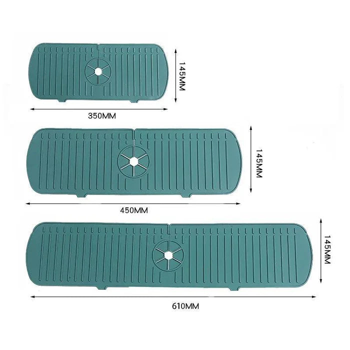 Tapete Protetor de Torneira Absorvente de Silicone