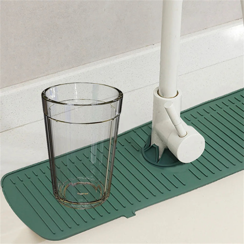 Tapete Protetor de Torneira Absorvente de Silicone