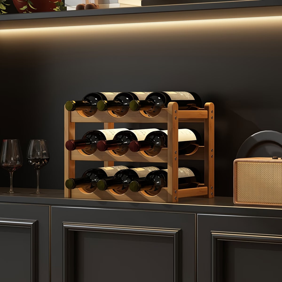Suporte para Vinhos de Madeira