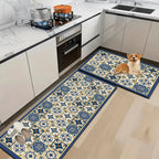 Tapete para Cozinha Azulejos Boêmio
