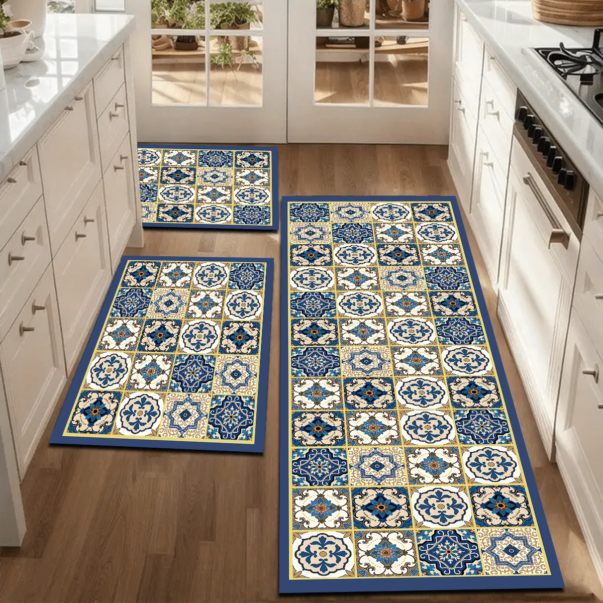 Tapete para Cozinha Azulejos Boêmio