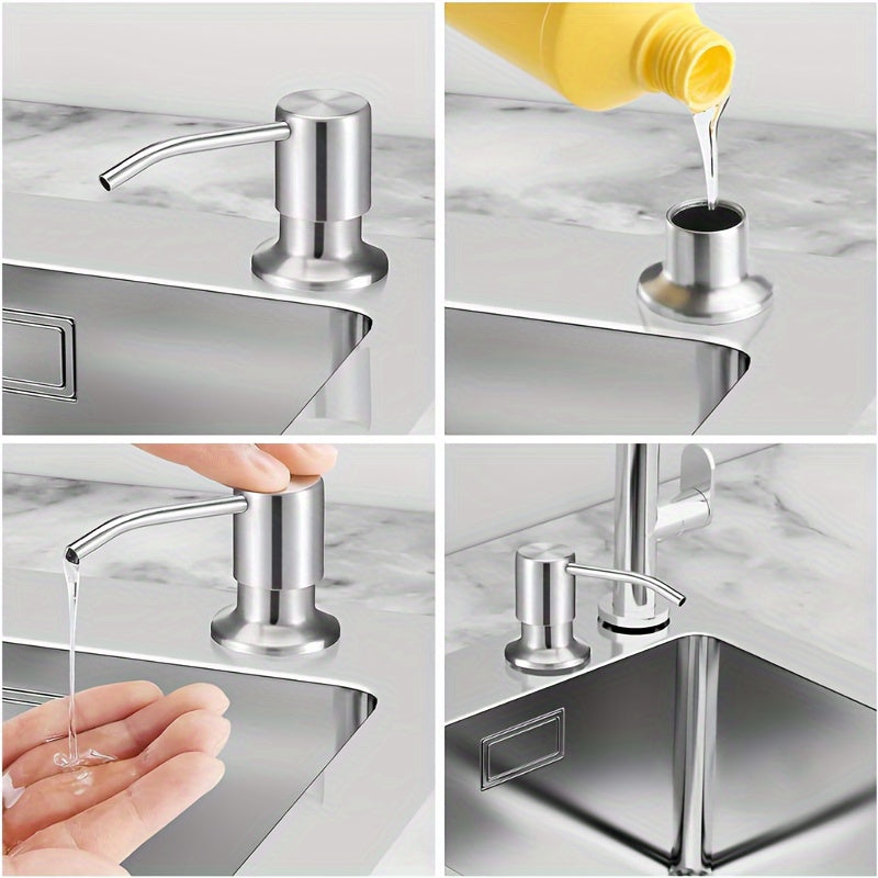 Dispenser embutido em uso