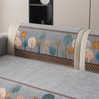 Capa de Sofá Boho Jacquard Chenille Antiderrapante