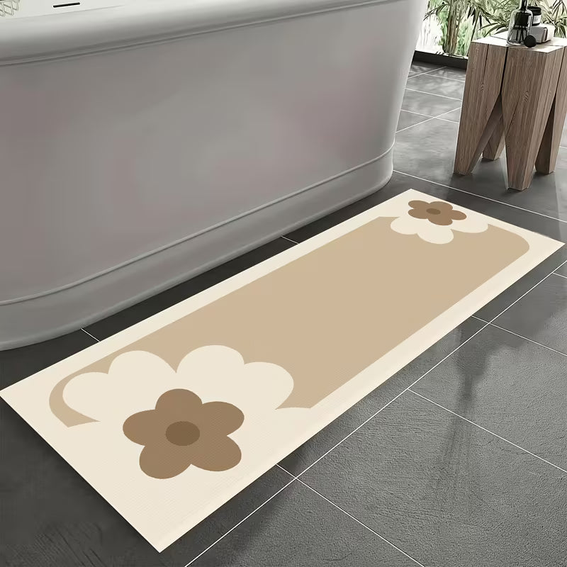 Tapete para Cozinha Antiderrapante Absorvente Casa Stony