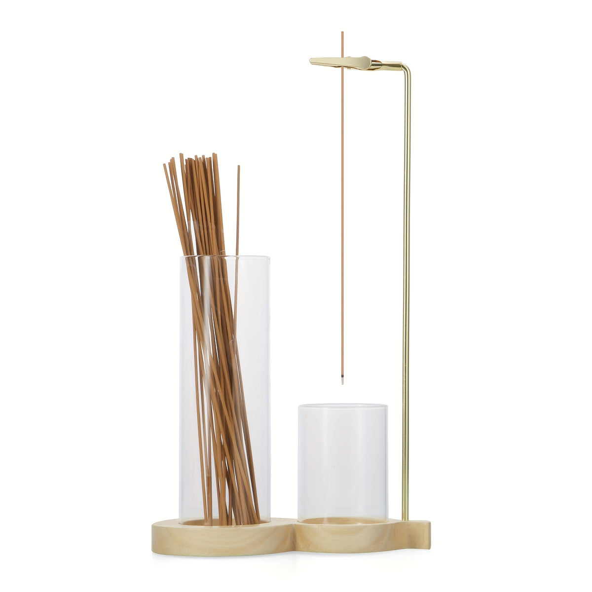 Porta-incenso decorativo para meditação e ioga