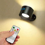 Arandela de Parede Interna LED Bifocal Sem Fio - 2 Unidades