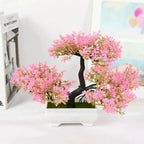Bonsai Artificial Arvore com Flores em Seda - Casa Stony