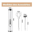 Mixer 3 em 1 Misturador Bebidas Portátil Elétrico - Casa Stony