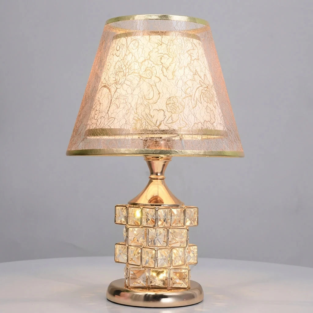 Abajur de Cristal Moderno