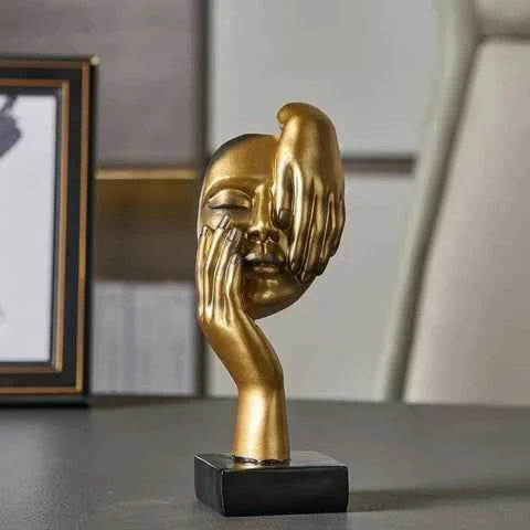 Conjunto de Esculturas de Resina para Decoração Beleza Mulher