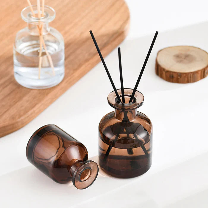Difusor de Óleo Essencial em Vidro com Varetas Decorativas - Casa Stony