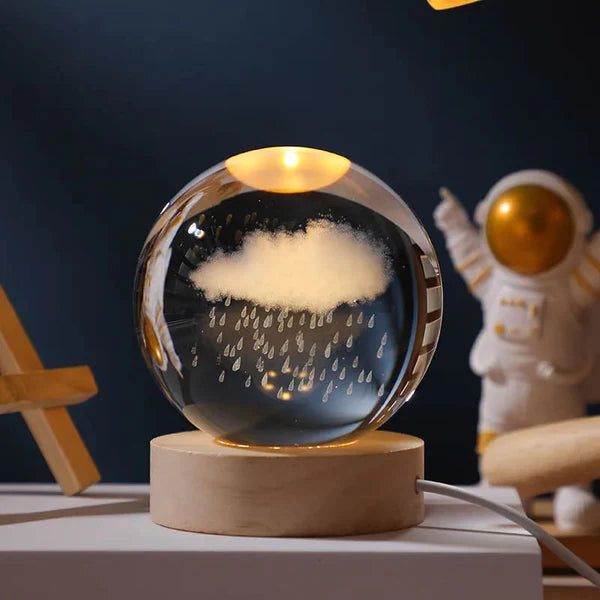 Luminária-de-Mesa-LED-Luz-Noturna-3D-Bola-Cristal