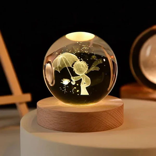 Luminária-de-Mesa-LED-Luz-Noturna-3D-Bola-Cristal