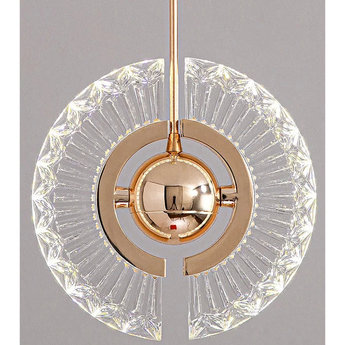 Luminária Lustre Pendente LED Nórdica Luxo - Casa Stony