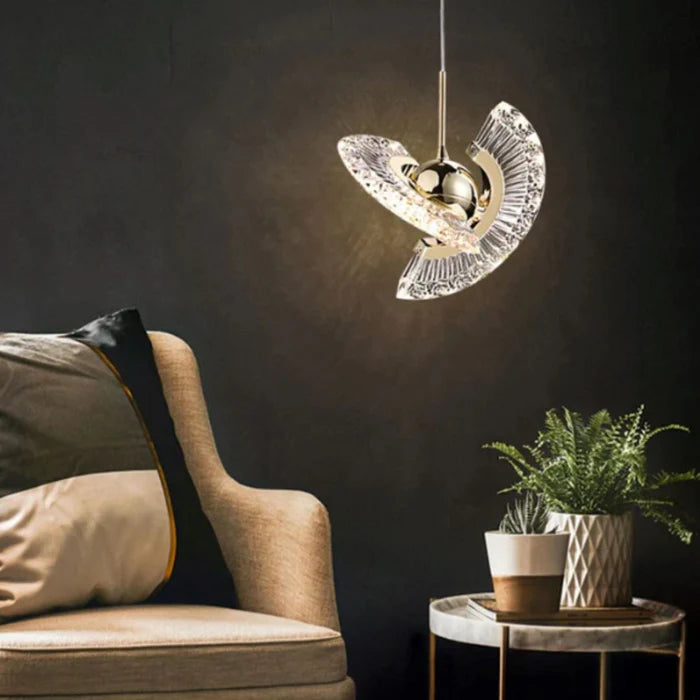 Luminária Lustre Pendente LED Nórdica Luxo - Casa Stony